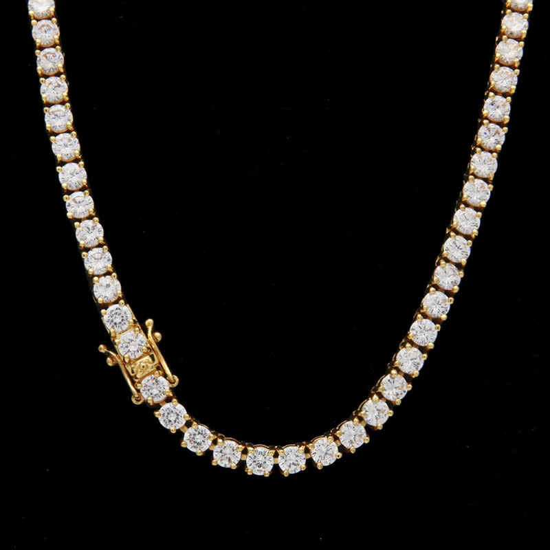 Bling Iced Out tennnnis цепочка с сердечком из меди полная горного хрусталя подвеска и