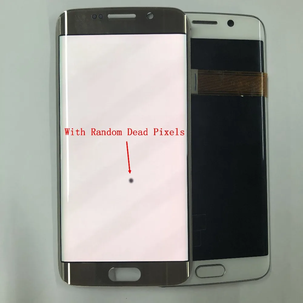 Для Samsung Galaxy S6 Edge LCD G925 G925F SM дисплей сенсорный экран дигитайзер в сборе с рамкой
