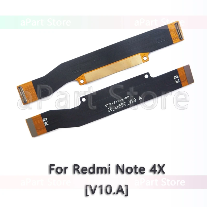 Главный гибкий кабель FPC для Xiaomi Redmi Note 2 3 4 4a 4x 4C Pro основная материнская плата ЖК