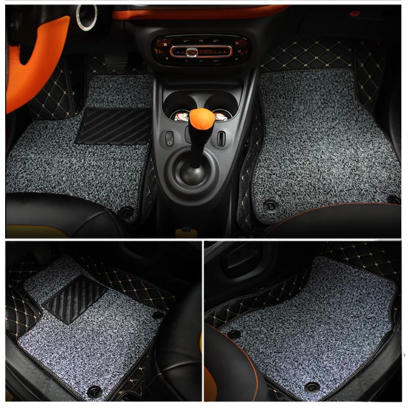 3 шт. полный набор объемный автомобильный напольный коврик для сапог задний