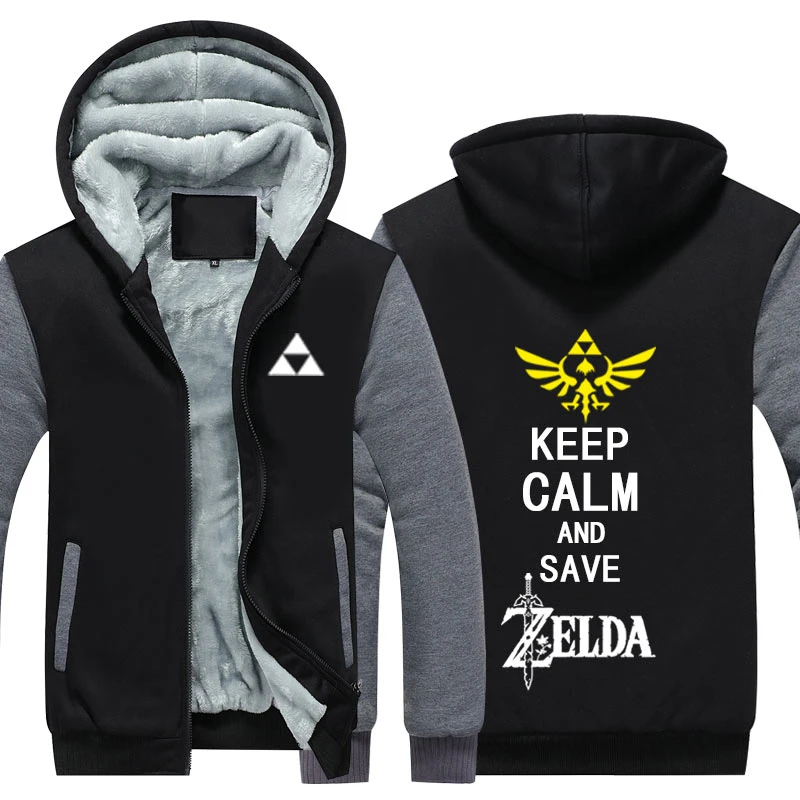Прямая доставка зимняя теплая куртка Zelda бейсбольная унисекс шерстяная