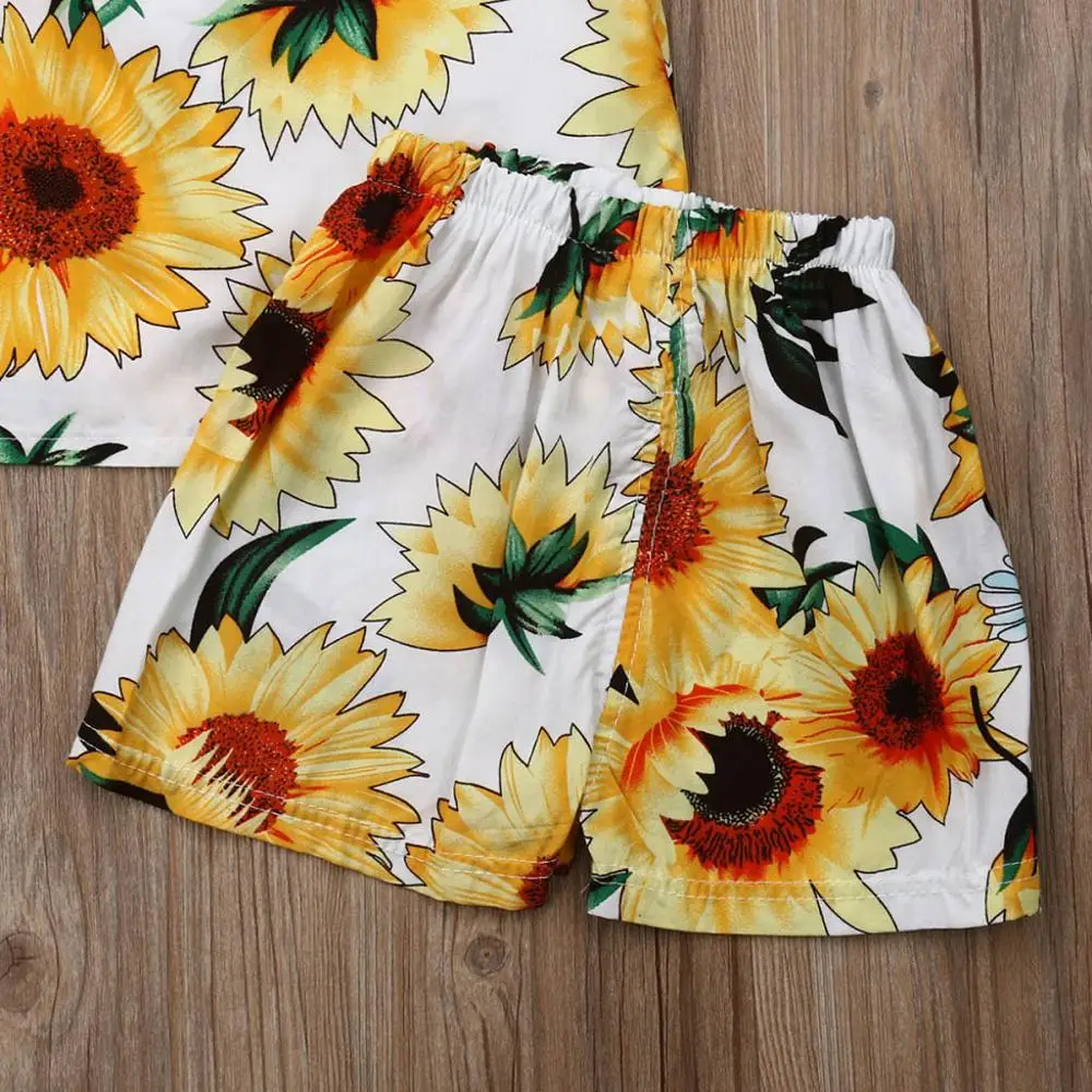 Одежда для маленьких девочек 2019 г. Комплект одежды маленького ребенка без