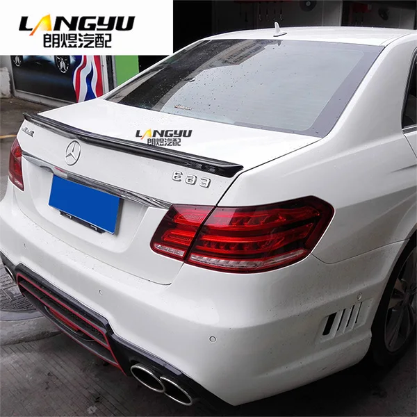 Задний спойлер из углеродного волокна подходит для Mercedes-Benz E W212 AMG E200E260E300 |