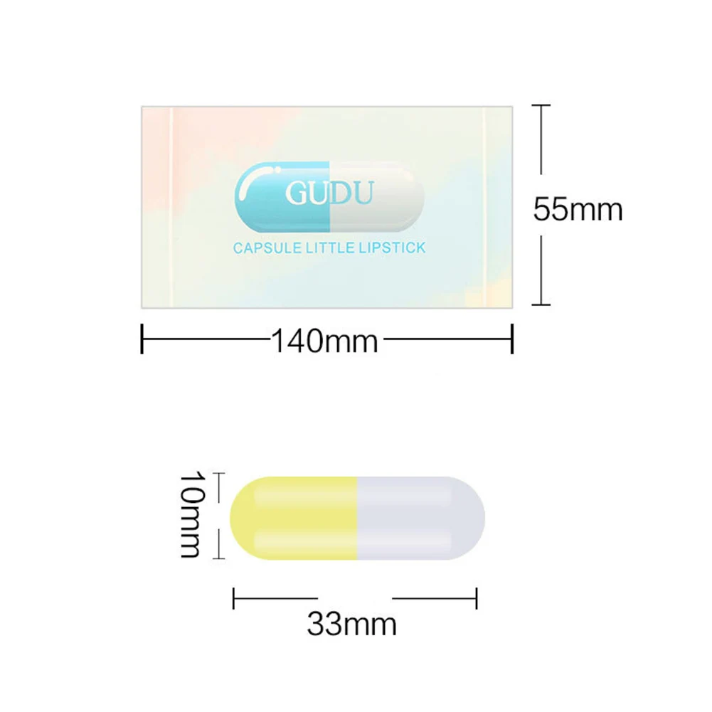 5 шт. капсулы сексуальные водонепроницаемые длинные ластики увлажняющие губные