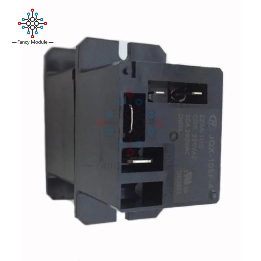 

JQX-105F-4-220V-1HS Relay Air Condition Relay AC 220V 30A HF105F 4 Pin