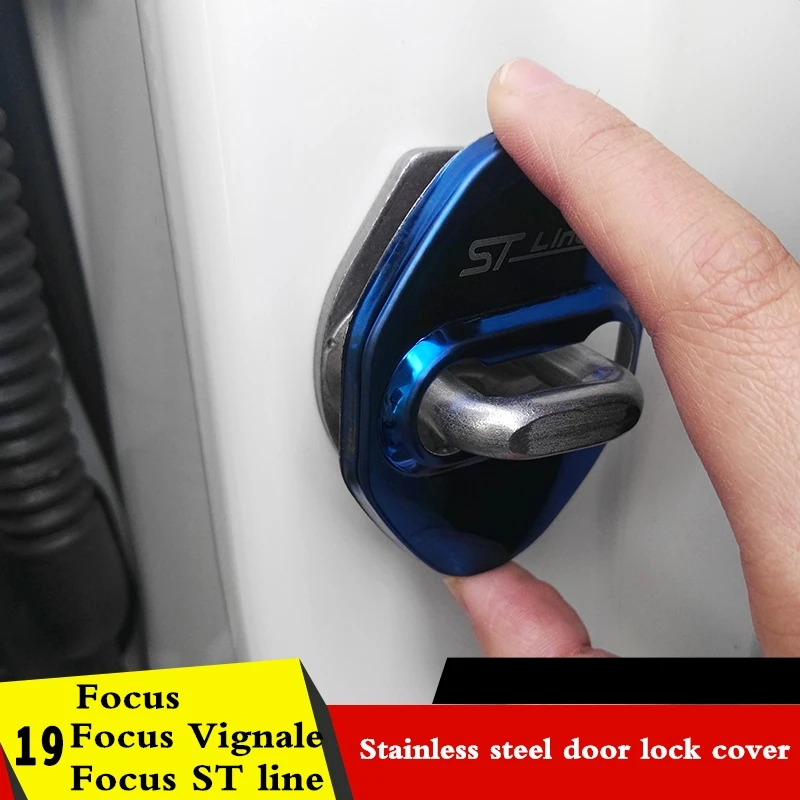 4 шт. крышка для автомобильного дверного замка защита от ржавчины защитная Ford Focus