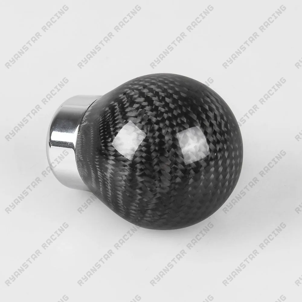 Настоящая ручка переключения рулевого механизма автомобиля из углеродного