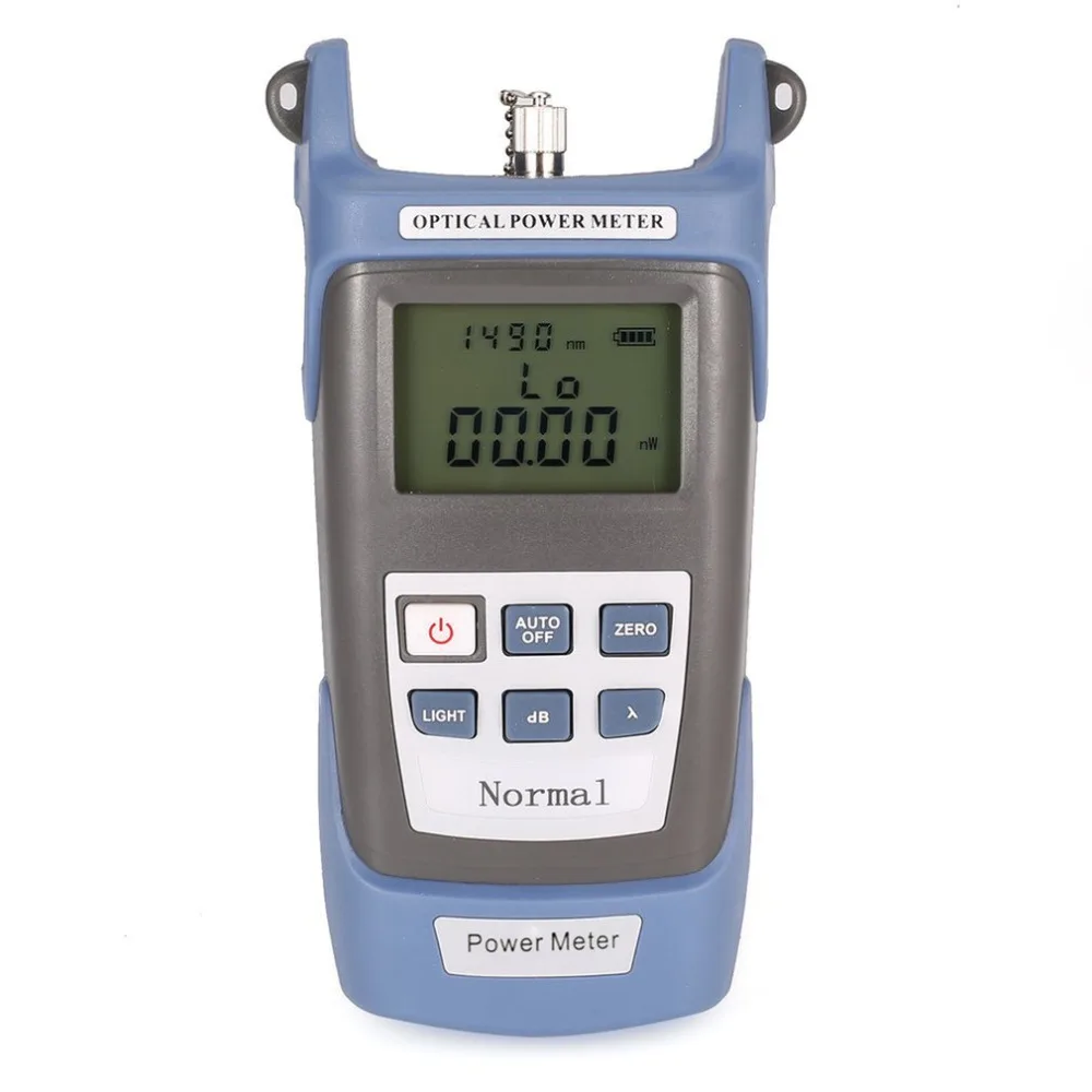 Handheld FTTH Fiber Optic Optical Light Power Meter Cable Tester Networks FC/SC connectors -70~+20dBm | Инструменты