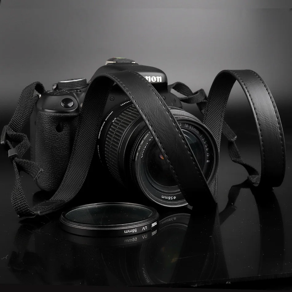 PU кожаный плечевой ремешок для камеры шеи винтажный ремень Canon SX60 SX50 SX540 SX530 SX520 SX510