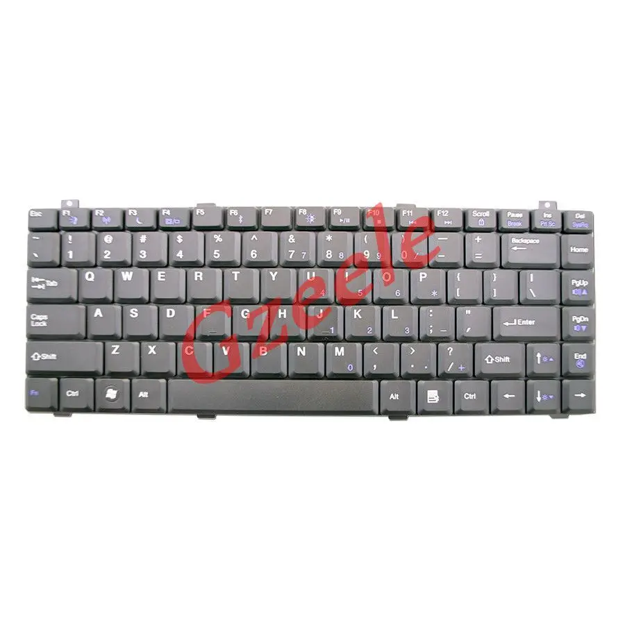 Новая английская клавиатура GZEELE для Gateway SA6 SA1 W350I W350A W350L W350R W650i W6501 Серия ноутбуков с клавиатурой США MP-07A43US-839