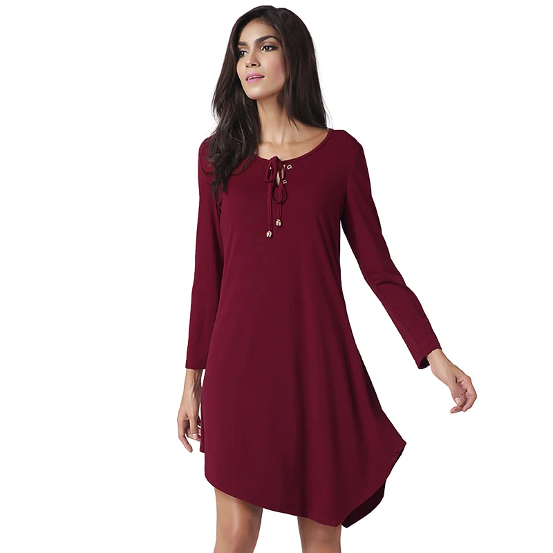 Повседневные летние женские платье роковой ете 2017 бизнес на шнуровке