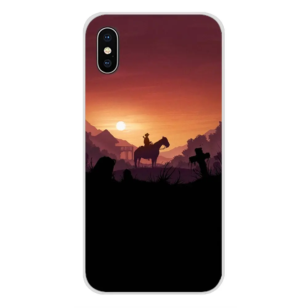 Для Xiaomi Redmi 4A S2 Note 3 3S 4 4X 5 Plus 6 7 6A Pro Pocophone F1 Red Dead Redemption пользовательские аксессуары
