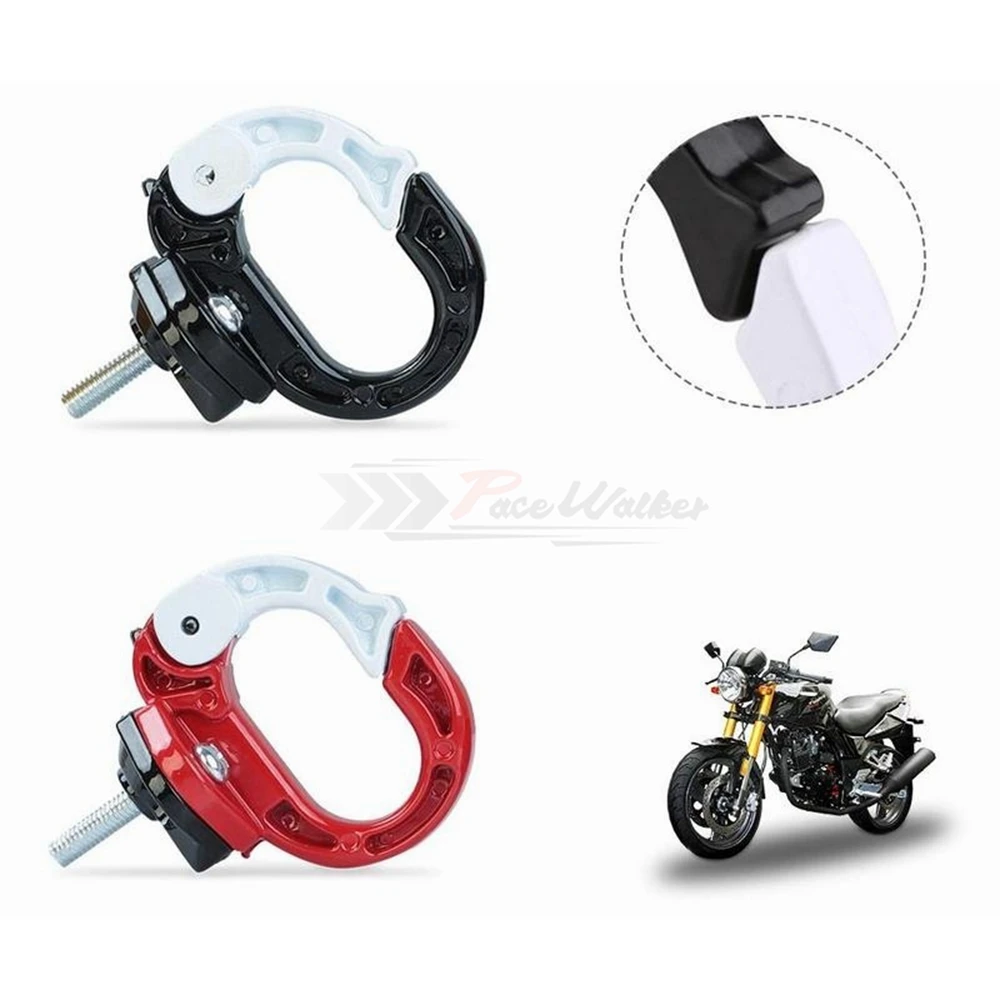 Мотоциклетный шлем Бутылка из алюминиевого сплава крюк багажные винты|Накладки