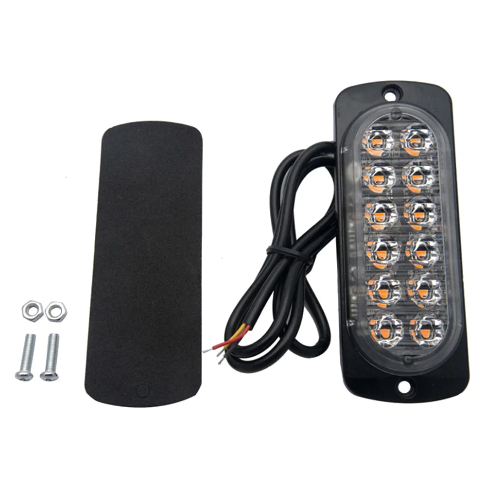 Ультра тонкий автомобильный светильник s в сборе 36 Вт Светодиодный полиции 12