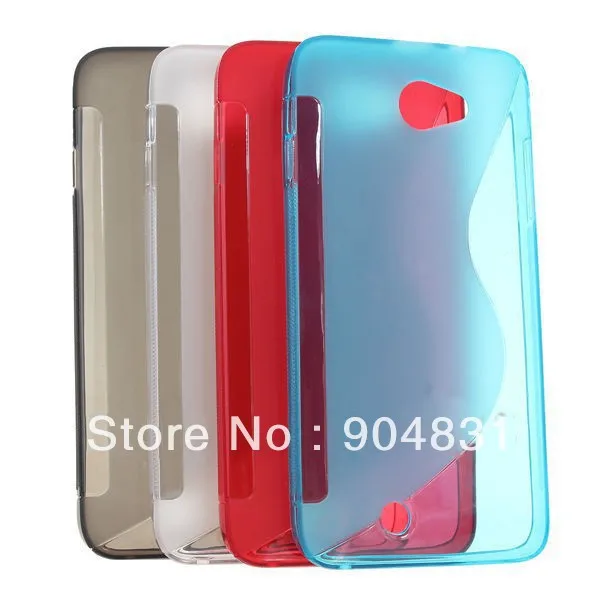 Free shipping 2013 Newest High Quality silicon case for THL w200 phone white red blue gray four color in stock |