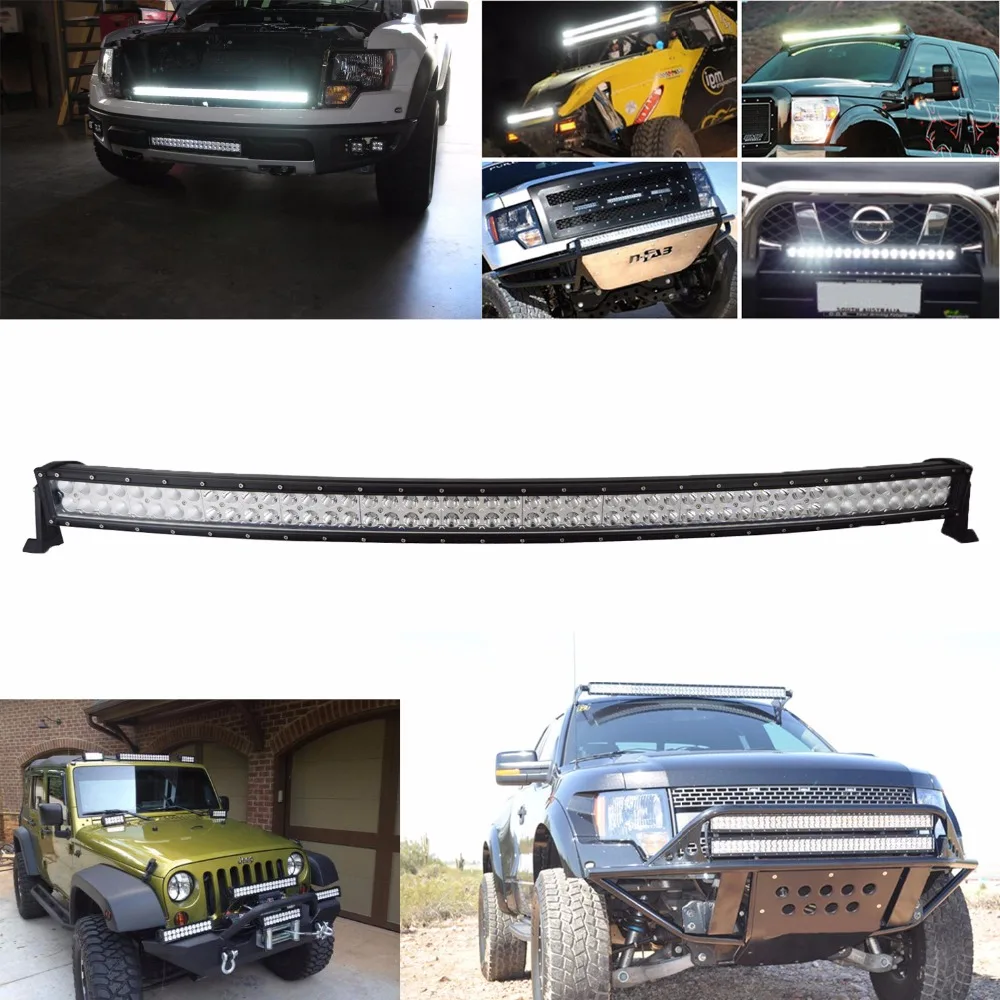 Бесплатная доставка изогнутые светодиодные световые панели 52 дюйма 300 Вт