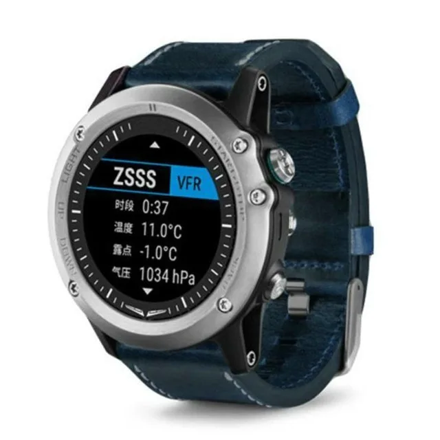 Сменный ремешок из натуральной кожи для часов Garmin Fenix 3 / HR 5x/D2 charlie/De scent MK1 26 мм|garmin