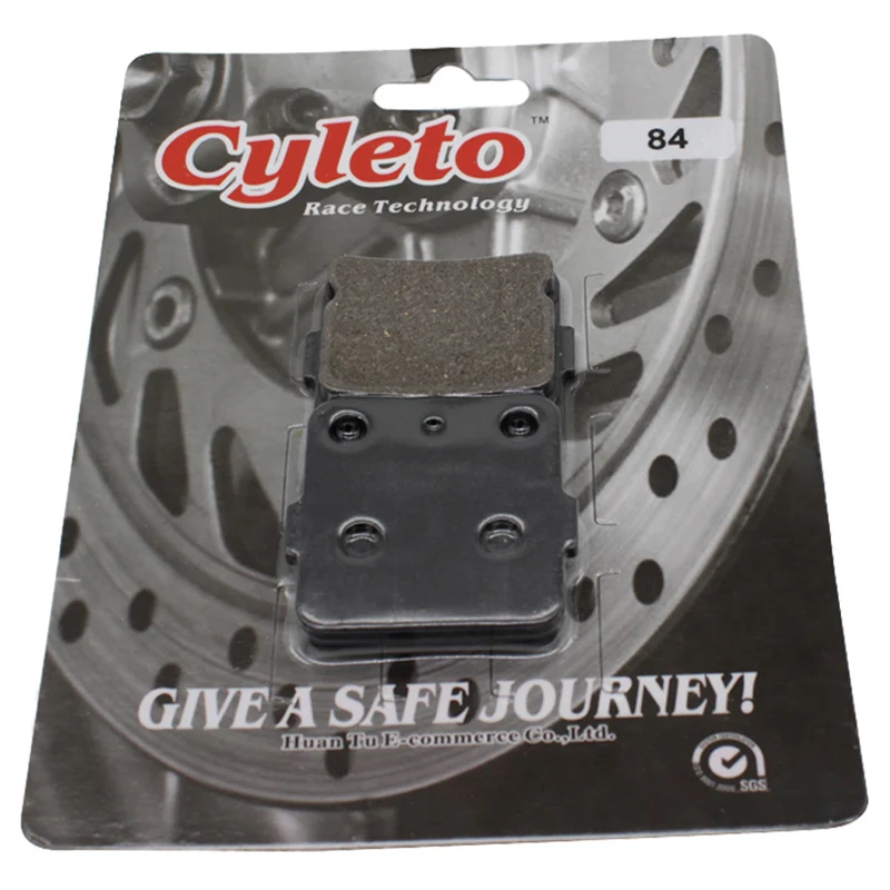 Передние тормозные колодки Cyleto для мотоцикла Yamaha YFM660 гризли 660 02-08 YFM600 600 98-01 YFM660R