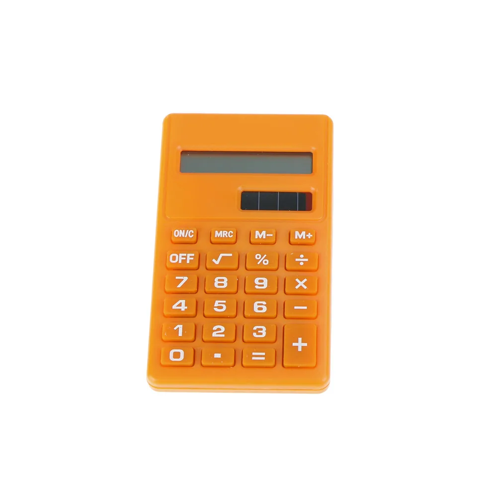 Cute Candy Calculadora Solar Hesap Calculatrice Solaire Pro мультипликационный мини калькулятор 8 цифр