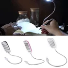 Гибкий USB мини-светильник для ноутбука, настольного ПК, чтения с кнопкой, 28 светодиодный, M15