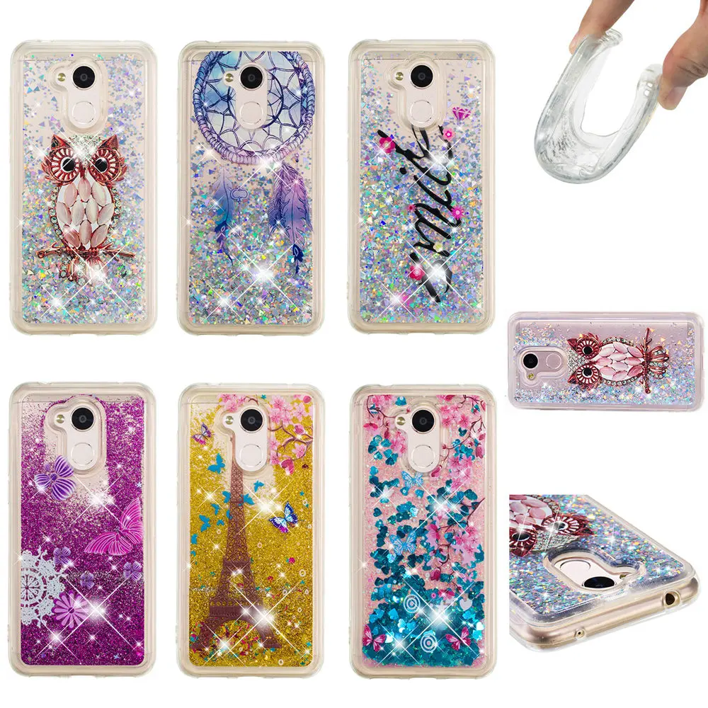 Quicksand Case For Huawei Honor A6 A7 S7 7S 7A 6A dli-tl20 Glitter Stars Phone Cover Coque Honor6A Honor7A Honor7S 6 7 S A |