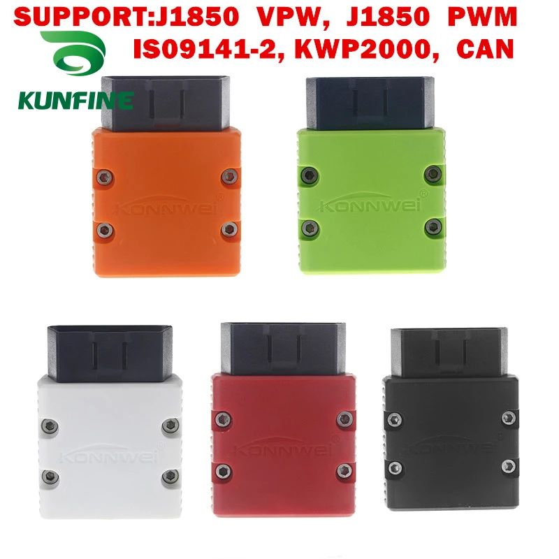 Сканер диагностического кода KW902 ELM327 Bluetooth 3 0 ODB2 II для Android-телефонов Windows ПК |