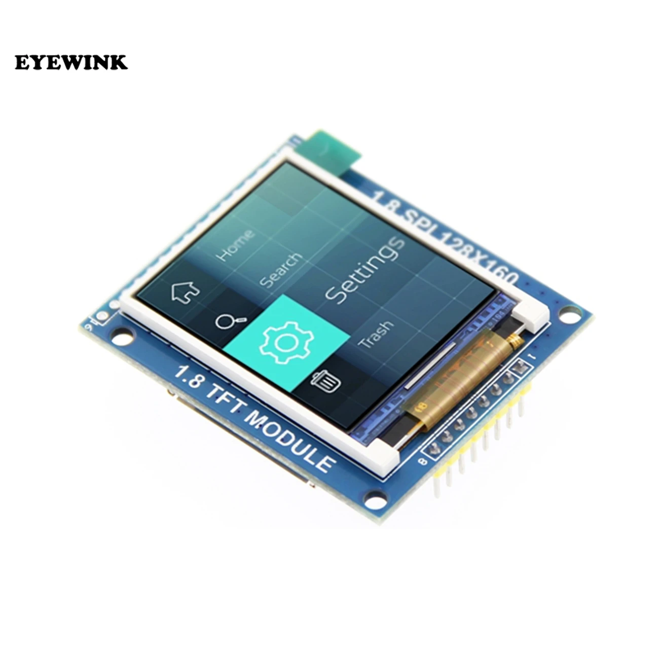 Плата-адаптер для ЖК-модуля дисплея 1 8 дюйма серийный SPI TFT Power IC SD Разъем 128X160 C1Hot