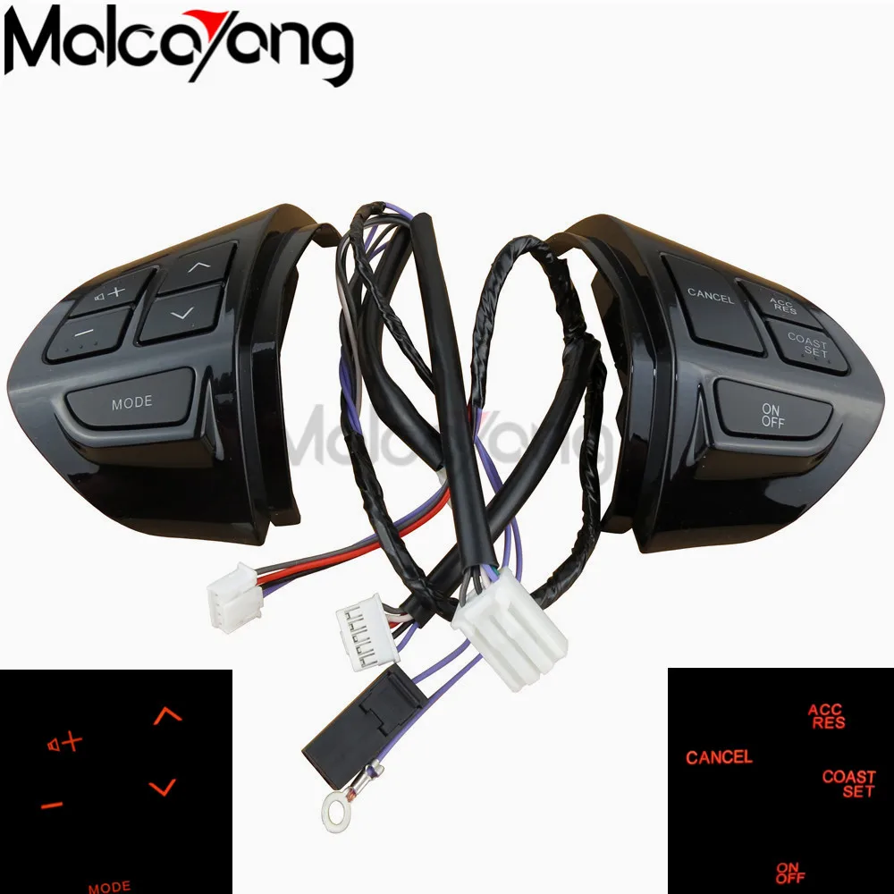 Для Mitsubishi ASX 2007-2012 Outlander кнопки Bluetooth телефон Многофункциональная кнопка рулевого колеса круиз контроль переключатель 1 комплект