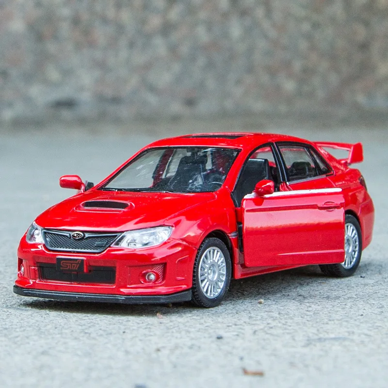 1:36 литые модели автомобилей из сплава gld3 Coche игрушки для детей Subaru Impreza SUV 5&quot |