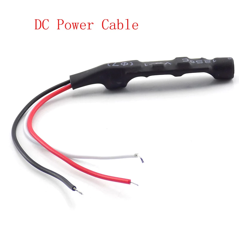 DC Power Cable DC 12 В разъем мини микро аудио звук монитор аудио Пикап устройства терминалы DC кабель питания для камеры CCTV Микрофон видео - Цвет: DC Power Cable