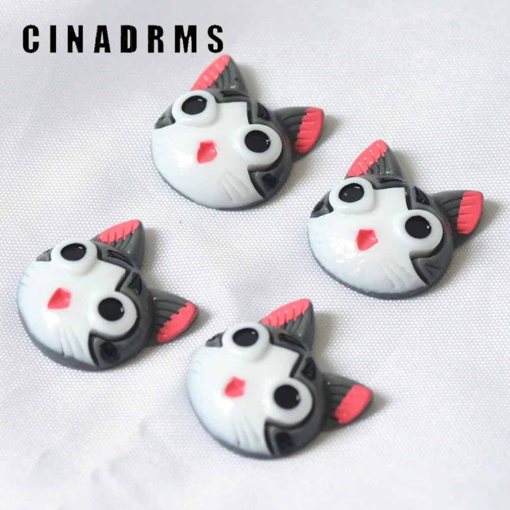 24x23 мм кавайные фотообои из смолы с плоской задней стороной Кабошон Скрапбукинг