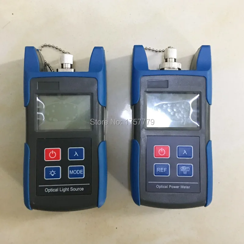 

Fiber Optic Cable Tester with Optical Power Meter -70~+10dBm and Optical Light Source 1310/1550nm