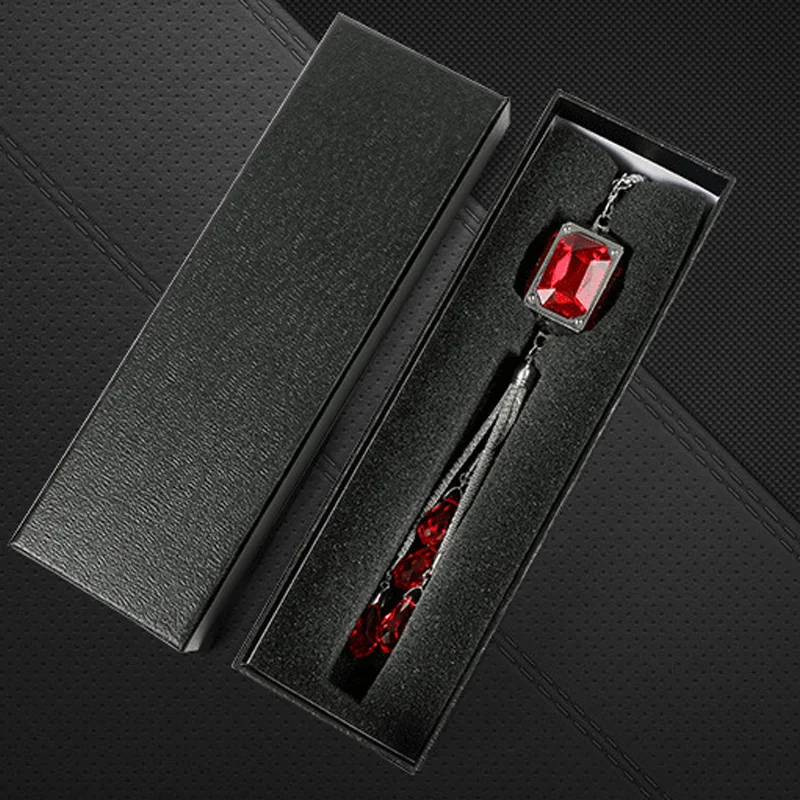 Biety Car high-end Gift Box Pendant Rearview Mirror Decoration Square Creative Crystal Hanging Accessories | Автомобили и