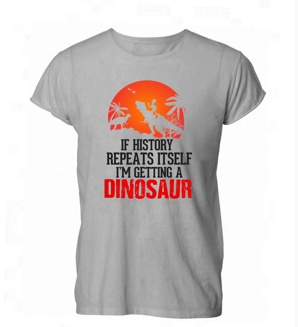 Летняя мода 2019 повседневная мужская футболка с круглым вырезом надписью If History