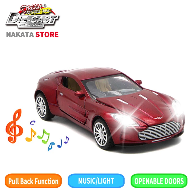 Коллекционные сплава литья под давлением 1/32 Cars реплики Электронный Свет Звук