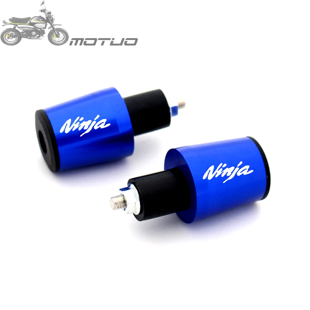 Для KAWASAKI Ninja ZX6R ZX7R ZX9R ZX10R ZX12R ZX14R Аксессуары для мотоциклов 7/8 ''22 мм Руль рукоятки «Грипсы» бар Кепки концевые заглушки