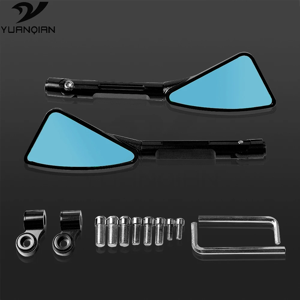 Universal Motorcycle mirror side Rearview motorcycle accessories for YAMAHA xmax fz16 xj600 ybr 125 fjr xjr 1300 xt600 mt10 | Автомобили и