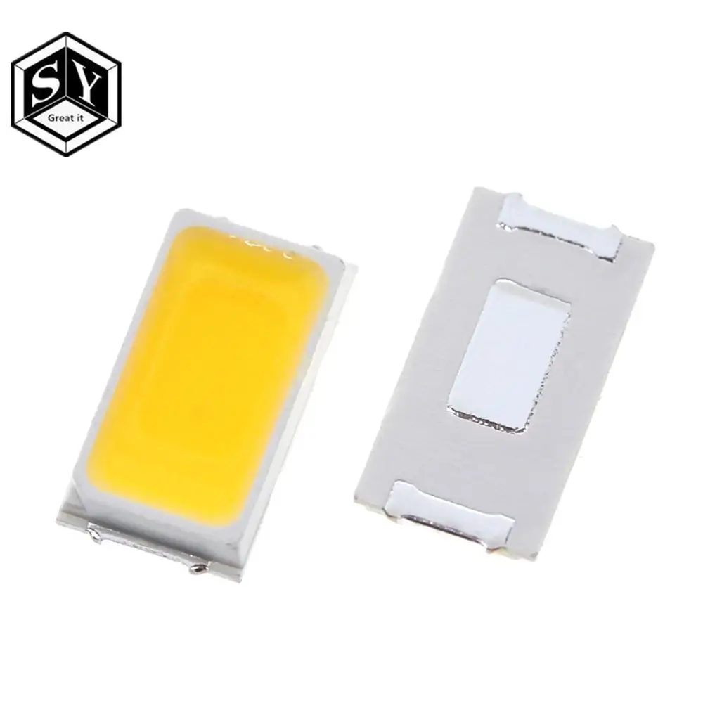100 шт. 5730 SMD СВЕТОДИОДНЫЙ CW-WW 5630 белый теплый 5 7*3 0 мм 40-60lm 150мА диод Вт | Электронные