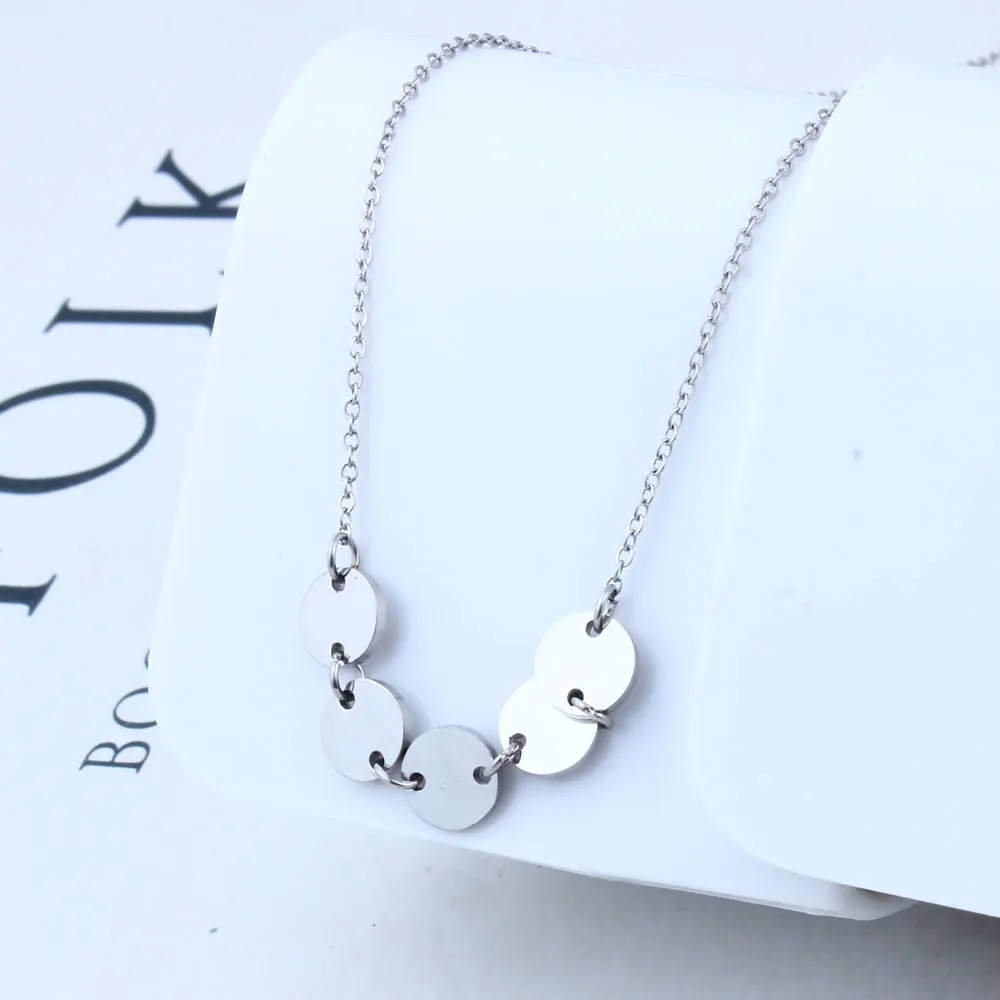 OUFEI оптовая ожерелья подвески из нержавеющей стали цепочка ожерелье ювелирные