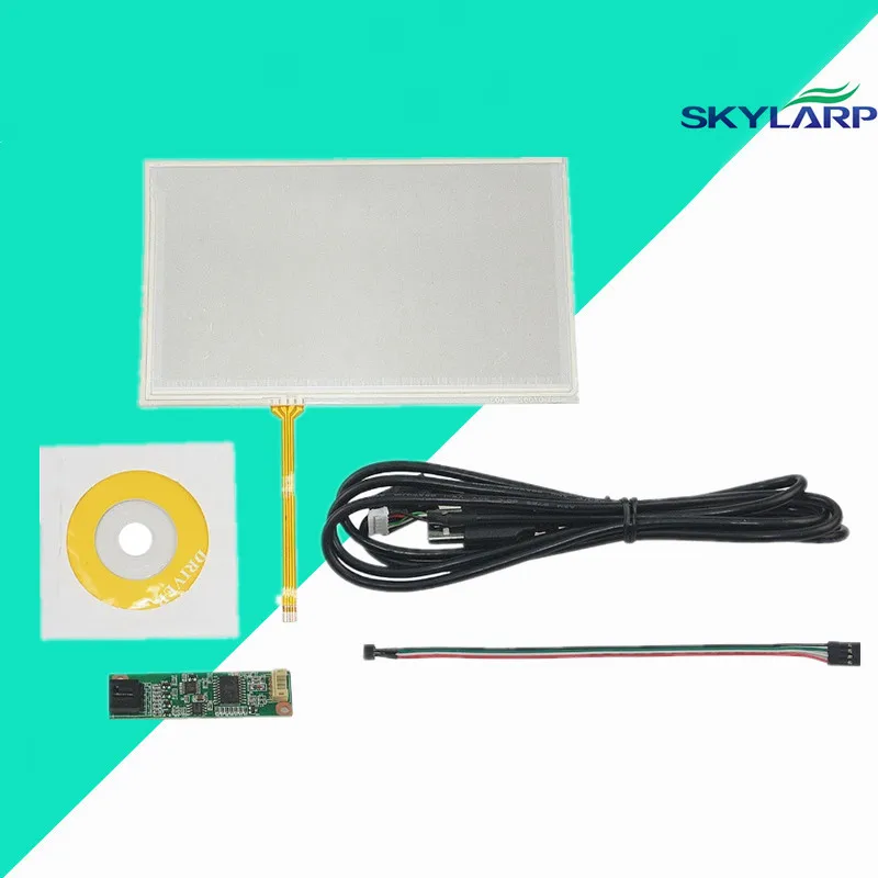 Новый 7 &quotдюймовый 4 проводной резистивный сенсорный экран Экран Панель USB