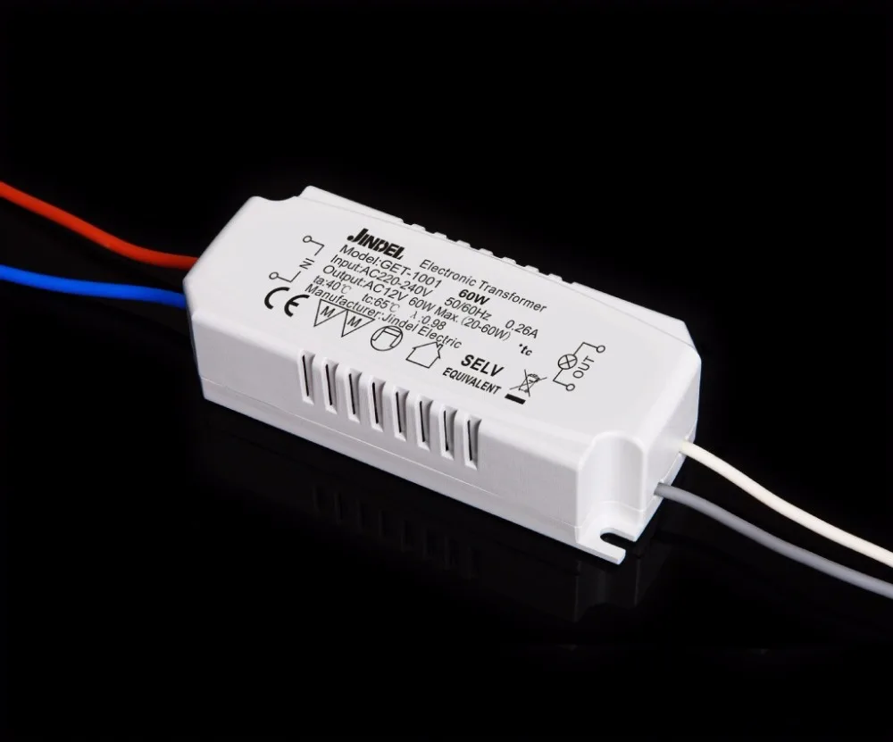 AC 220 V/240 V до 12 V 60 W 105 W электронный конвертер напряжения электронный трансформатор