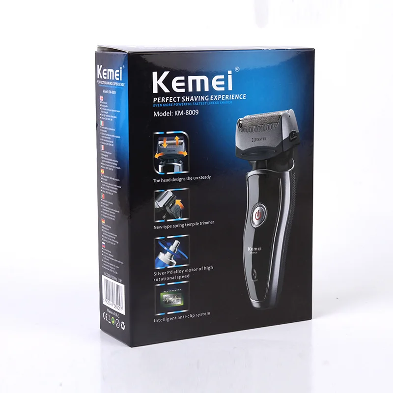 Kemei мужская электробритва 2 в 1 портативная перезаряжаемая Беспроводная машина