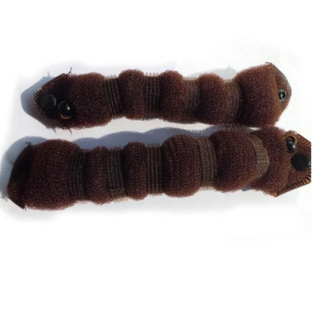

Fashion Caterpillar Shape Women Quick Bun Maker Holder Ball Hair Accessories Hair Twist Styling Hair Braiding Tools