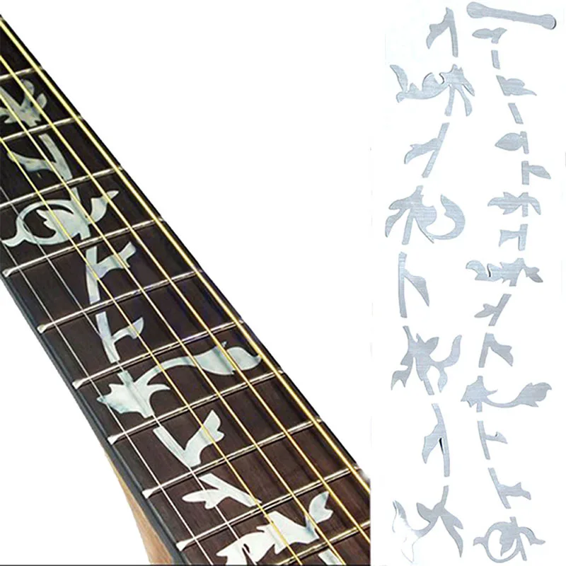 Homeland 1X Tree Of Life Instrument Beautiful Guitar Bass Inlay Decal Ultra Thin Sticker 26cmX9.5cm | Спорт и развлечения