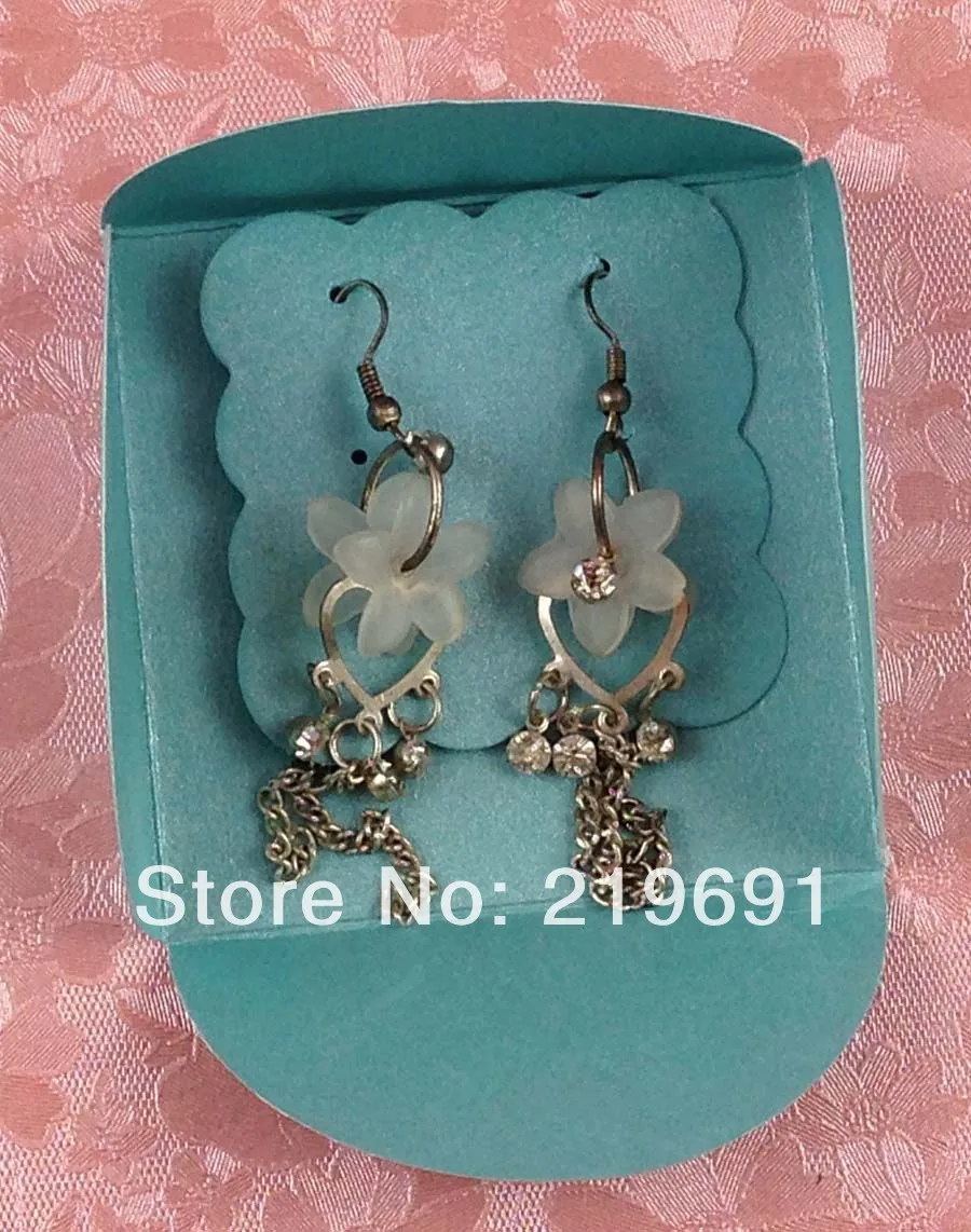 Оптовая продажа Новое поступление держатель для сережек цветная коробка сделай