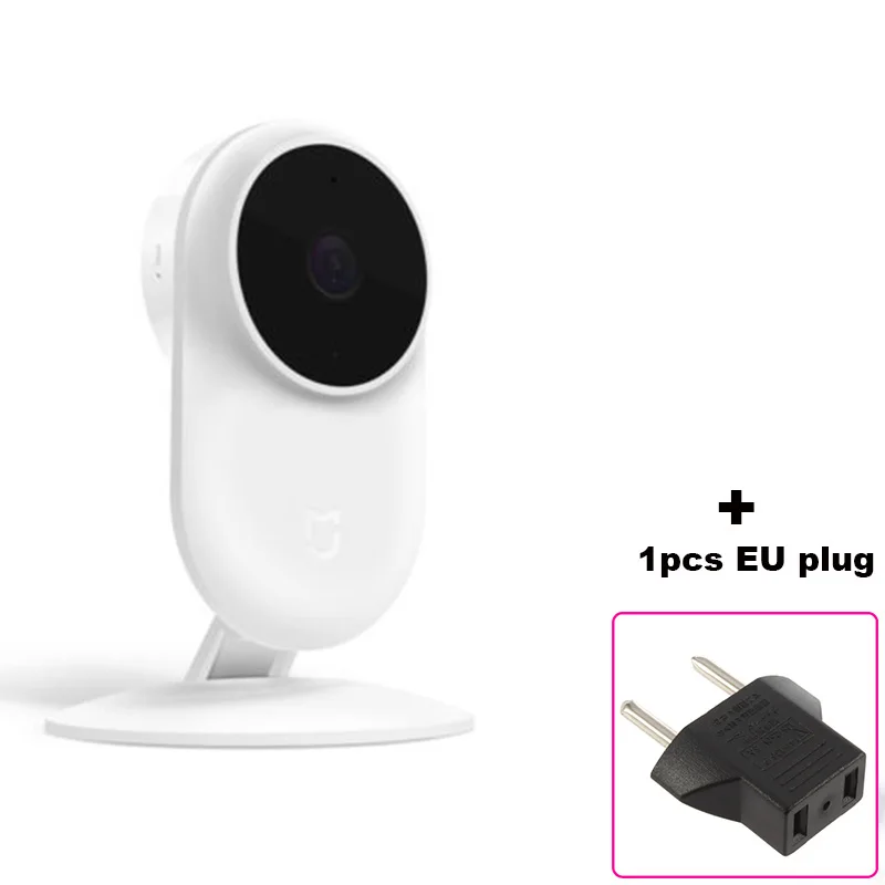 camera EU plug Оригинальная смарт-камера Xiaomi Mijia, 1080 P, 2,4G, Wifi, детский беспроводной монитор, 10 м, камера ночного видения, инфракрасная ip-камера обнаружения - Цветной: camera EU plug