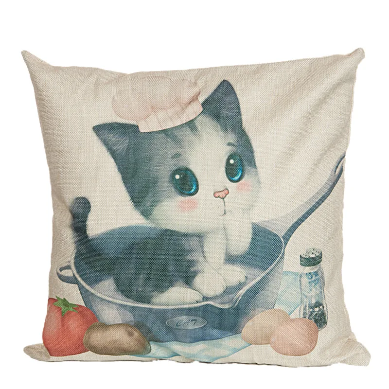 Наволочка из хлопка и льна с вышивкой 45 х45 см|cushion cover|cushion cover patternpattern cushion covers |