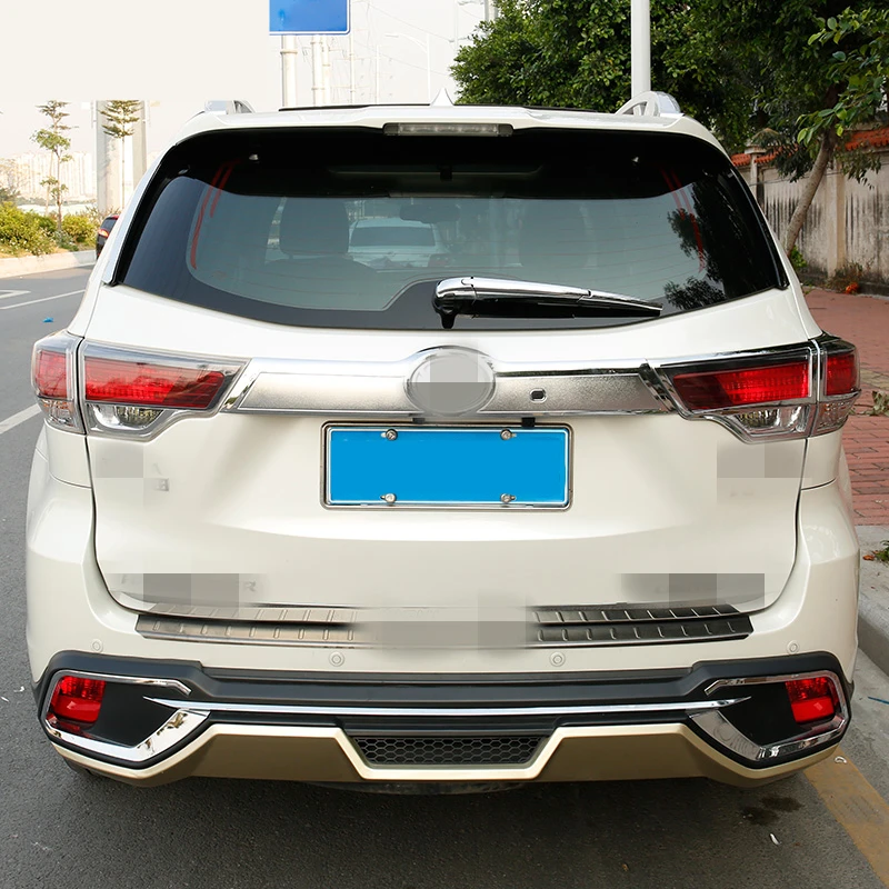 Аксессуары для TOYOTA HIGHLANDER 2015 2016 2017 автомобильные задние противотуманные фары