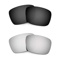 hkuco for fuel cell sunglasses polarized replacement lenses blacksilver 2 pairs