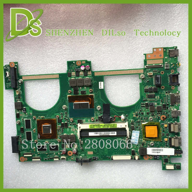KEFU K55VM материнская плата для ASUS K55VM K55V K55 K55VJ материнская плата для ноутбука K55VM GT630 2GB REV 2,2 тестовая оригинальная материнская плата